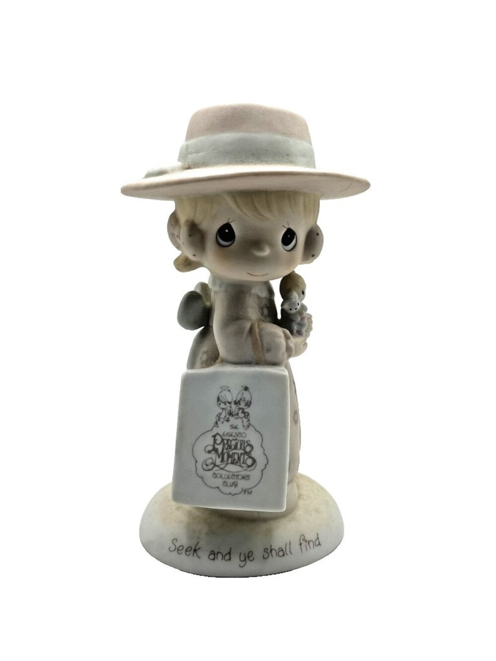 VTG Precious Moments Figurine Seek and Ye Shall Find E-0005